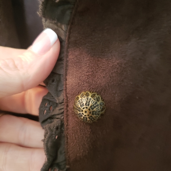 Light weight Chocolate lined jacket - Picture 5 of 6